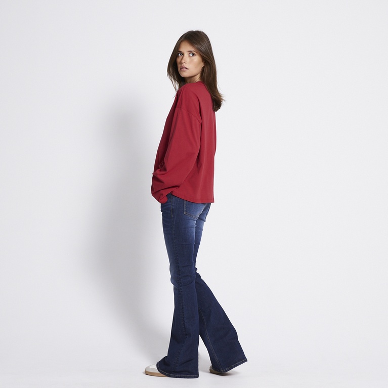 Oversized longsleeve-tee "Bree"